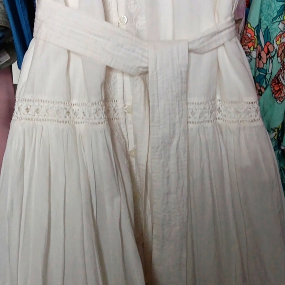 Cleobella Bohemian Cotton and Lace Dress. Check Description On Size - Picture 4 of 10